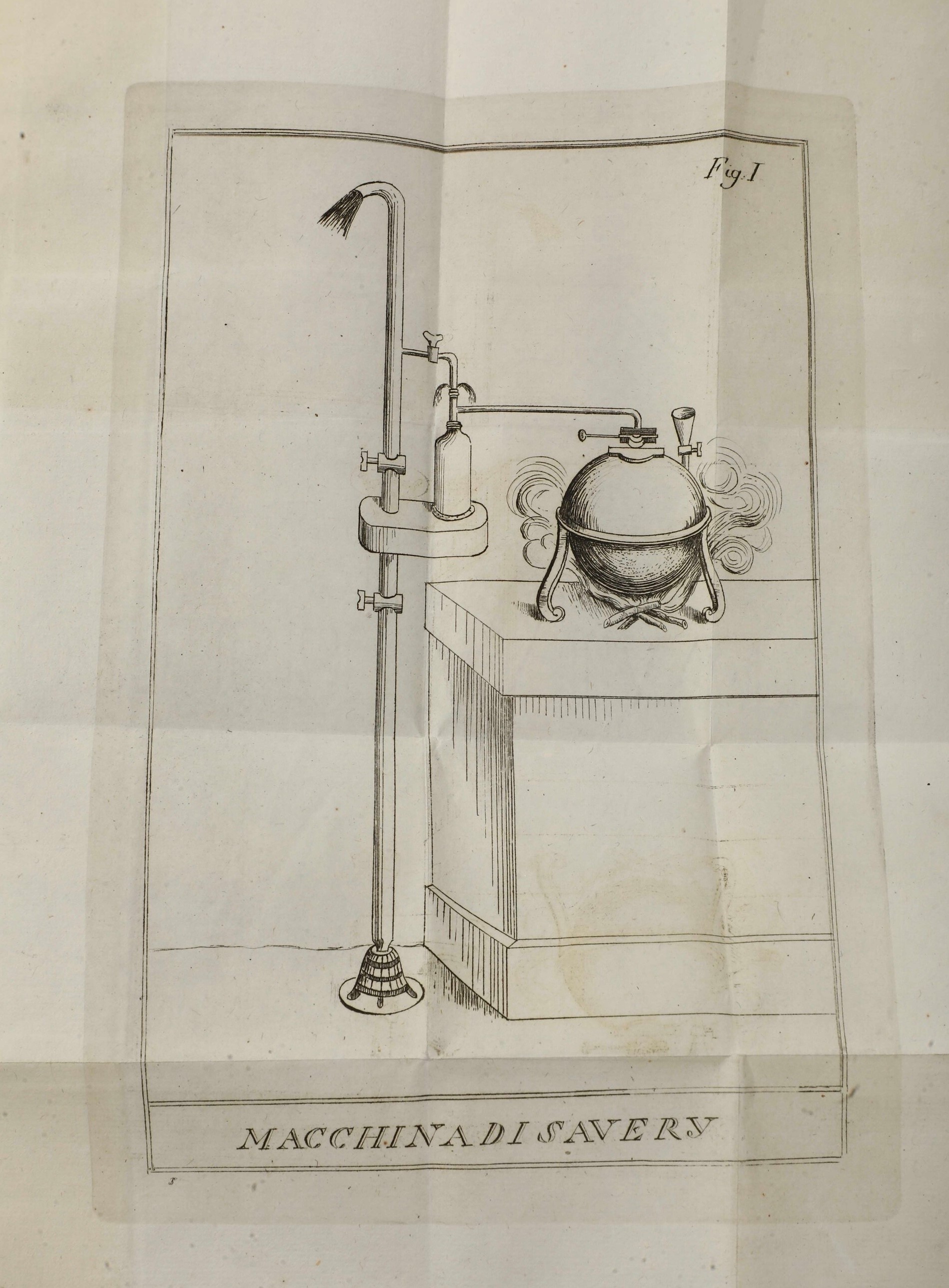 Serristori Luigi (1793-1857) Sopra le Macchine-a-vapore. Saggiofirenze, Stamperia Magheri di Badi...