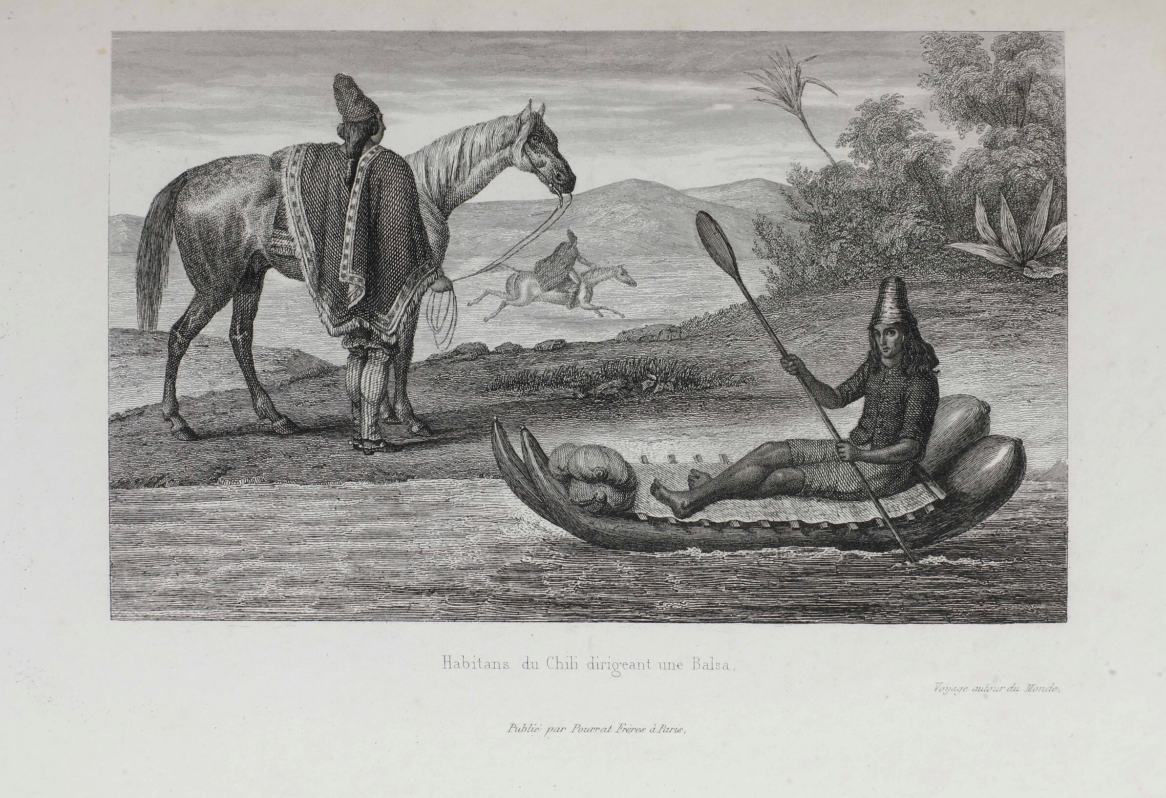 Lesson René Primevère (1794-1849) Voyage Autour Du Monde Sur la Corvette la Coquille Exécuté Par ...