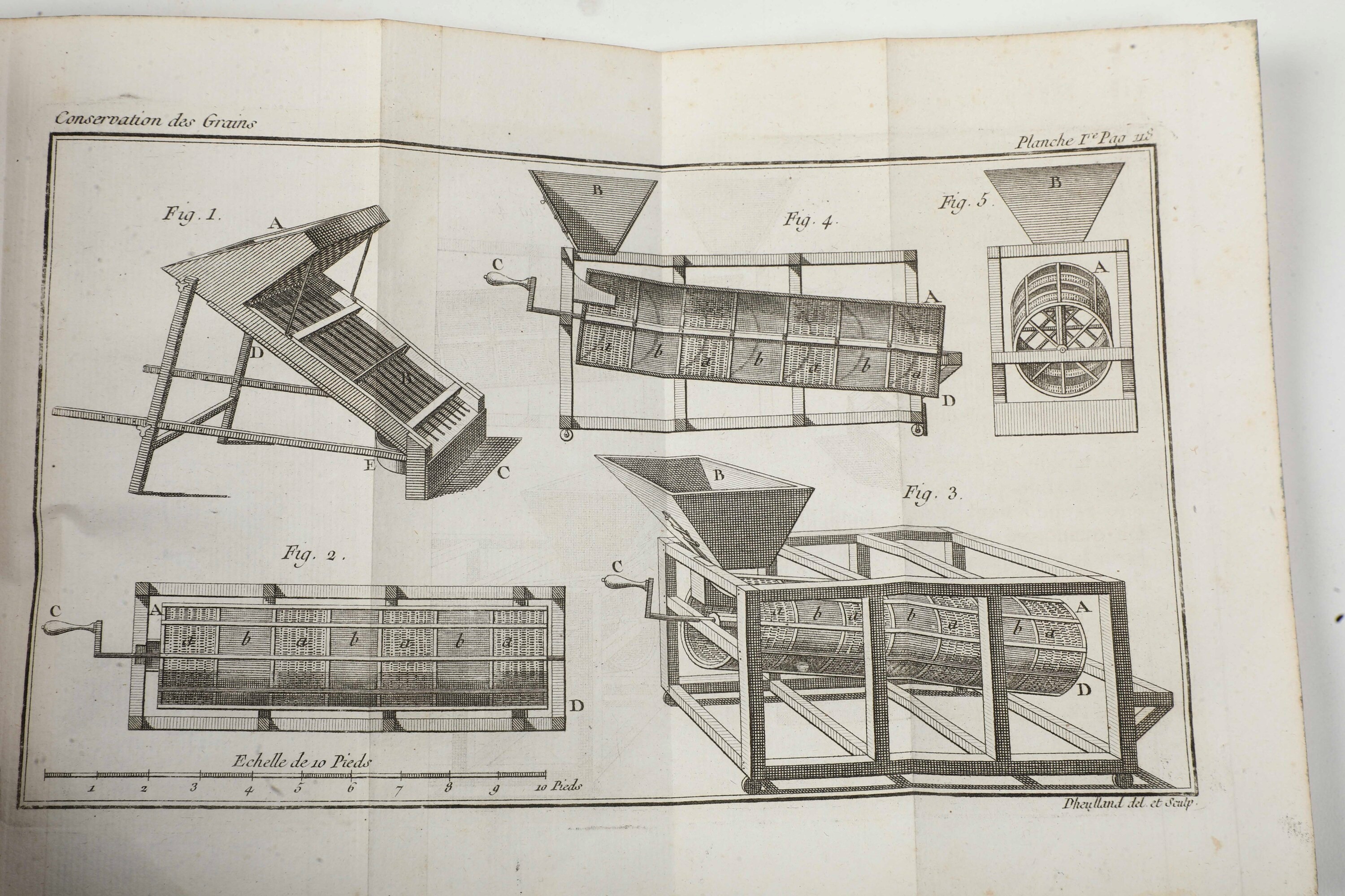 Duhamel Du Monceau Henri Louis (1700-1782) Traité De la Conservation Des Grains Et En Particulier...