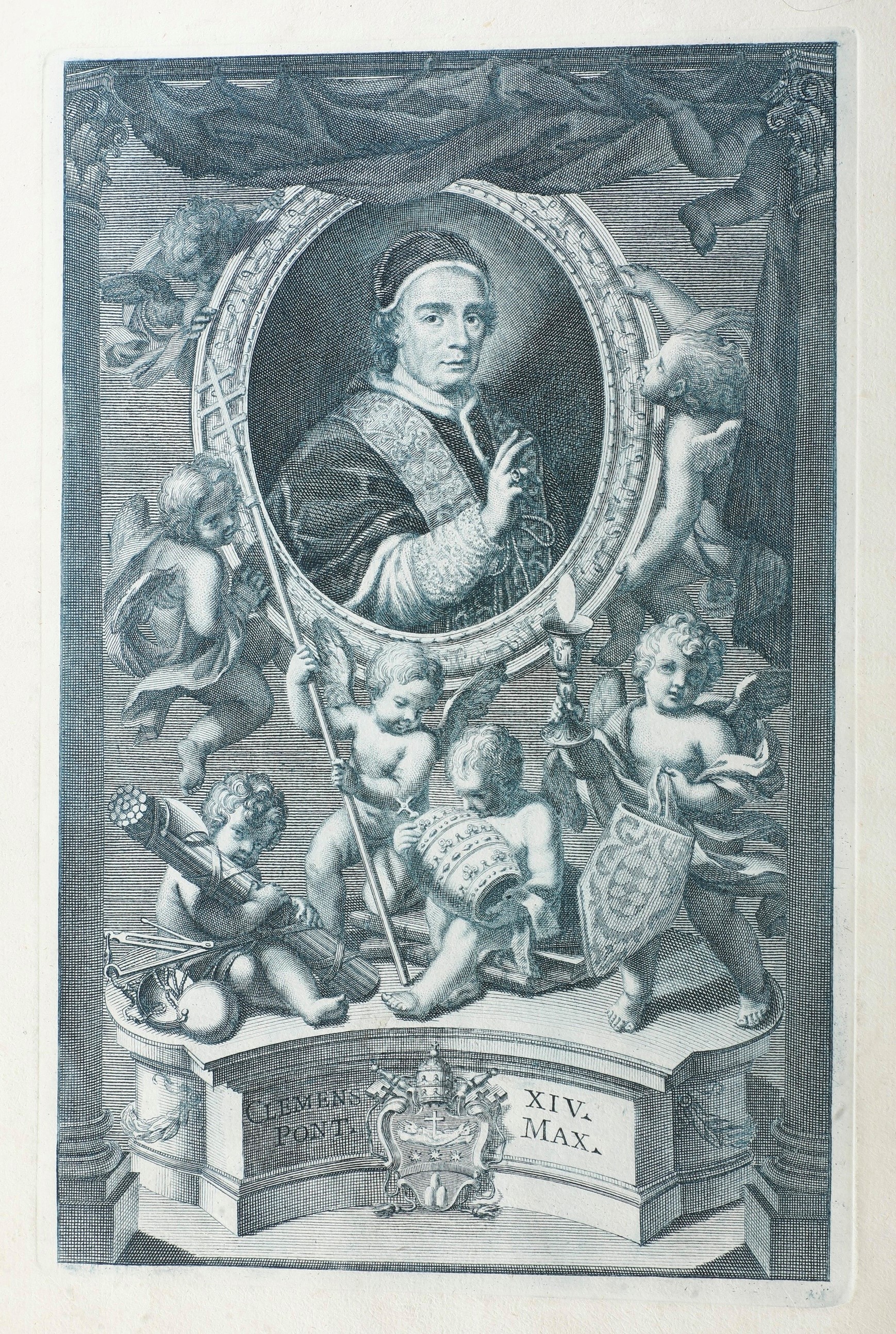 Bonelli Giorgio (1724-1803) - Martelli Niccolò (1735-1829) Hortus Romanus Iuxta Systema Tournefor...