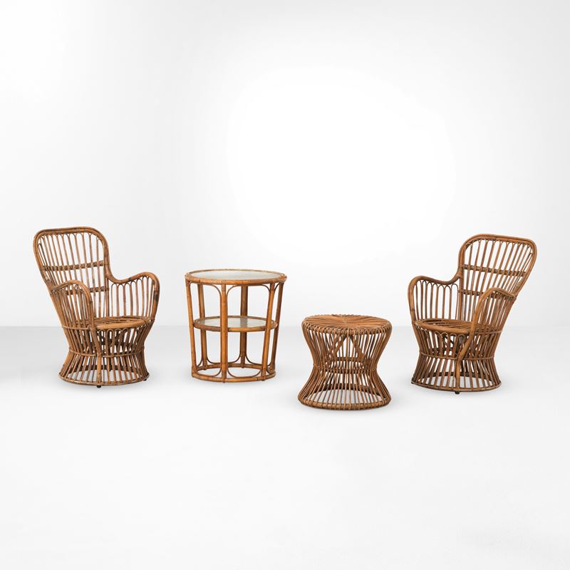 Set da giardino  - Asta Arredi del XX secolo - Cambi Casa d'Aste