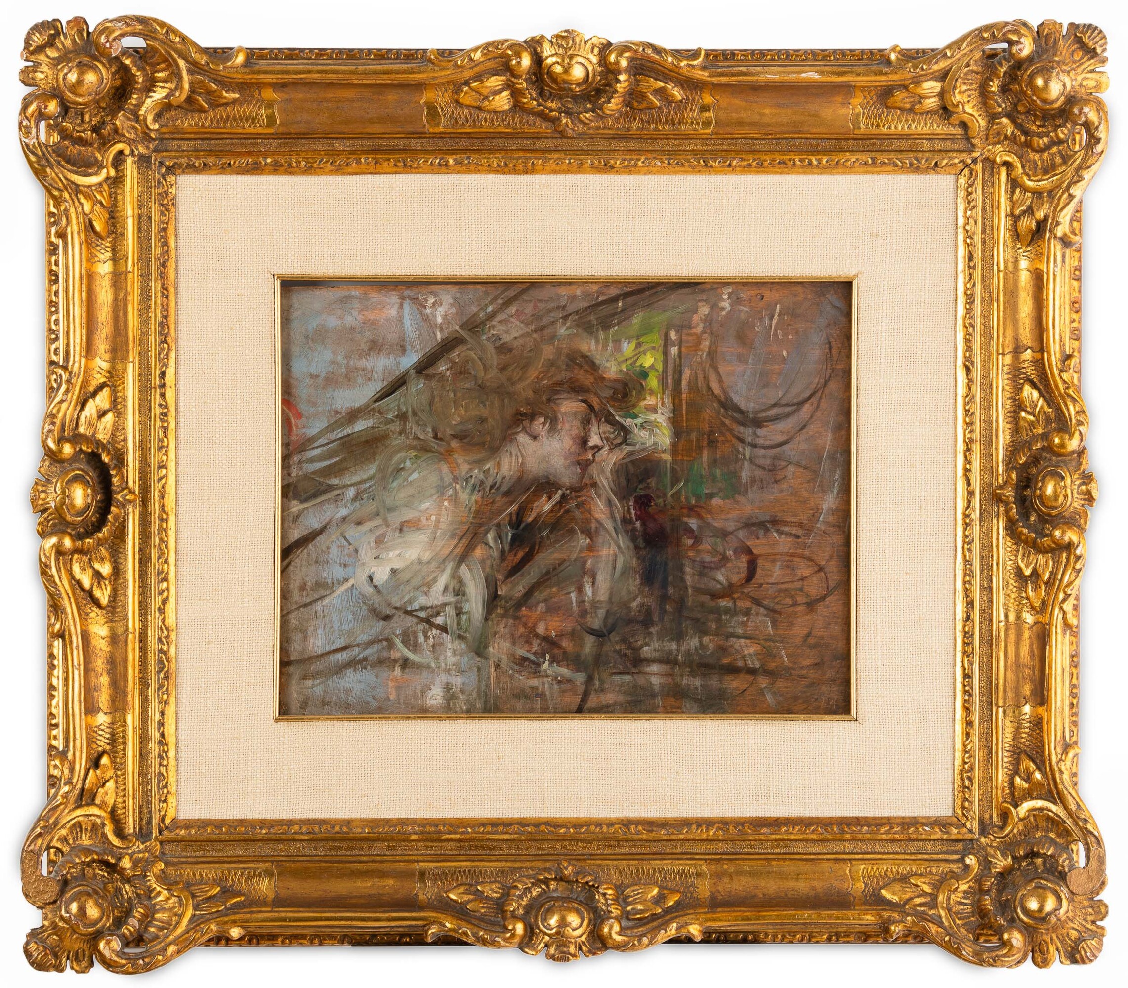 Giovanni Boldini - Profilo di Donna