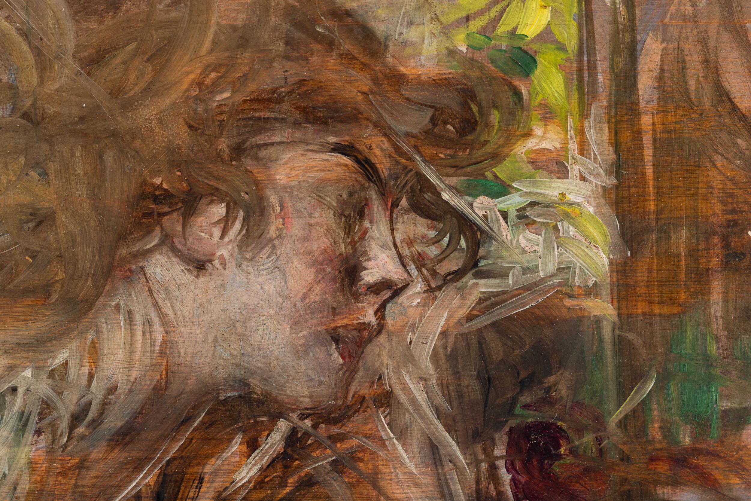 Giovanni Boldini - Profilo di Donna