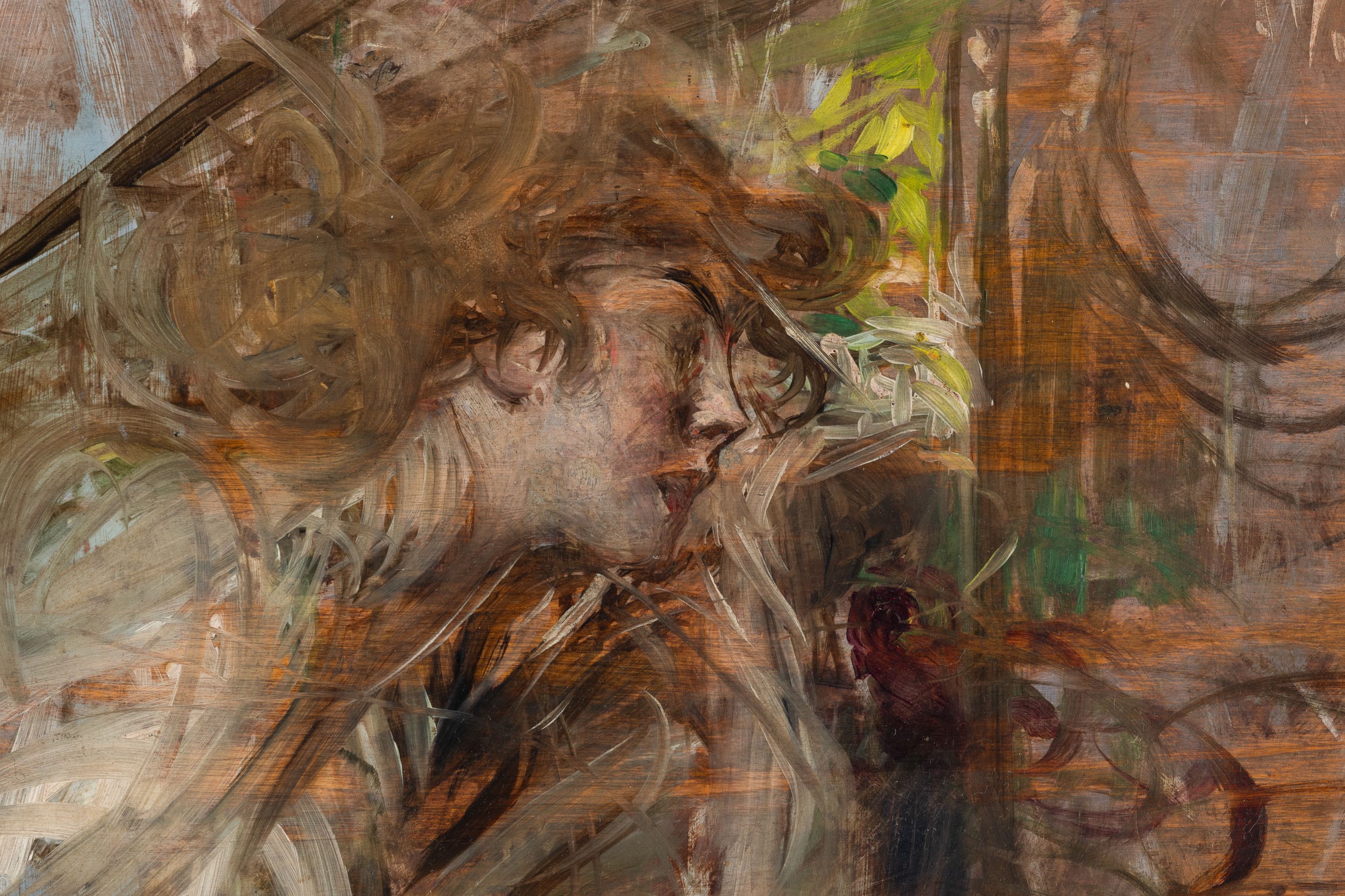 Giovanni Boldini - Profilo di Donna