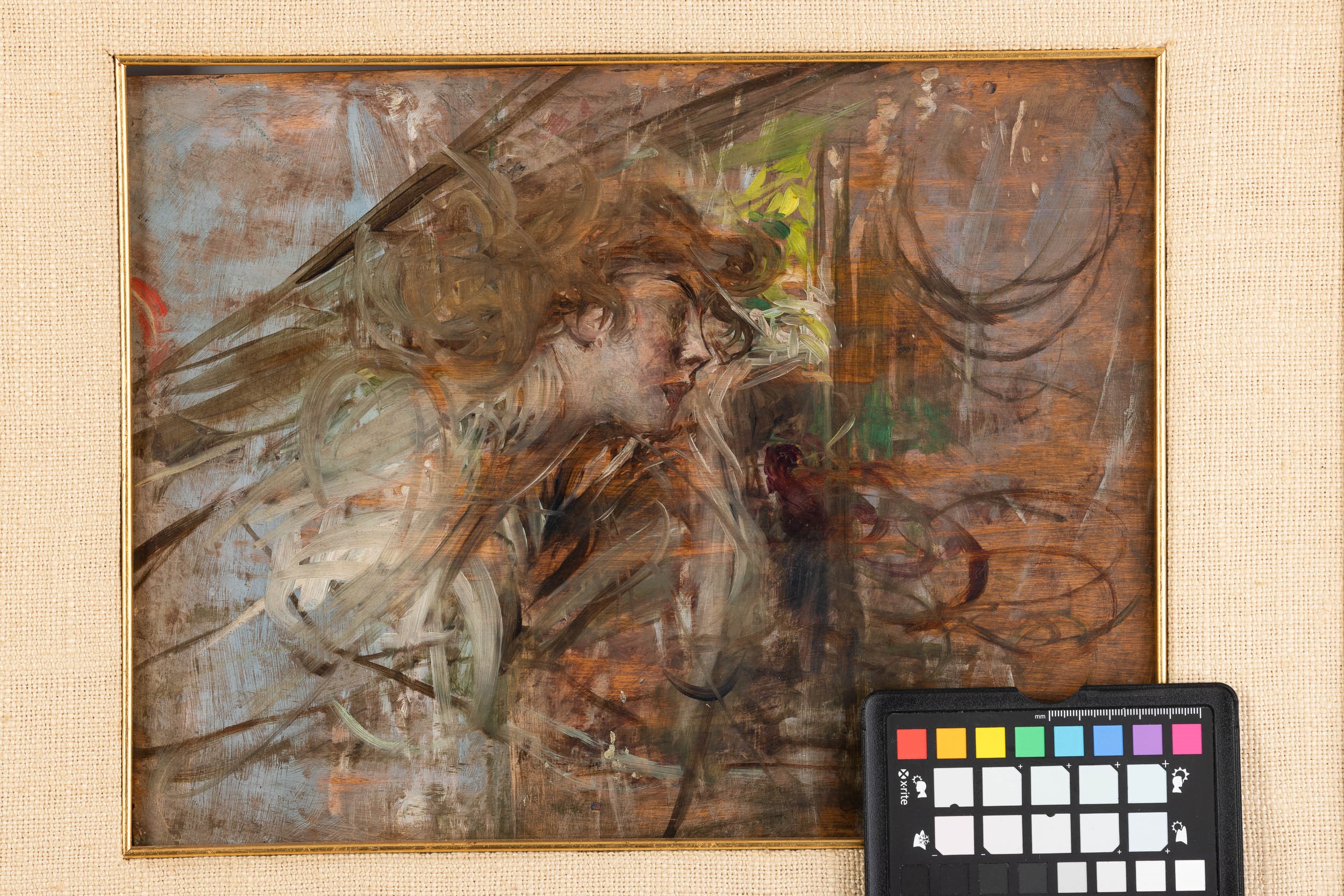 Giovanni Boldini - Profilo di Donna