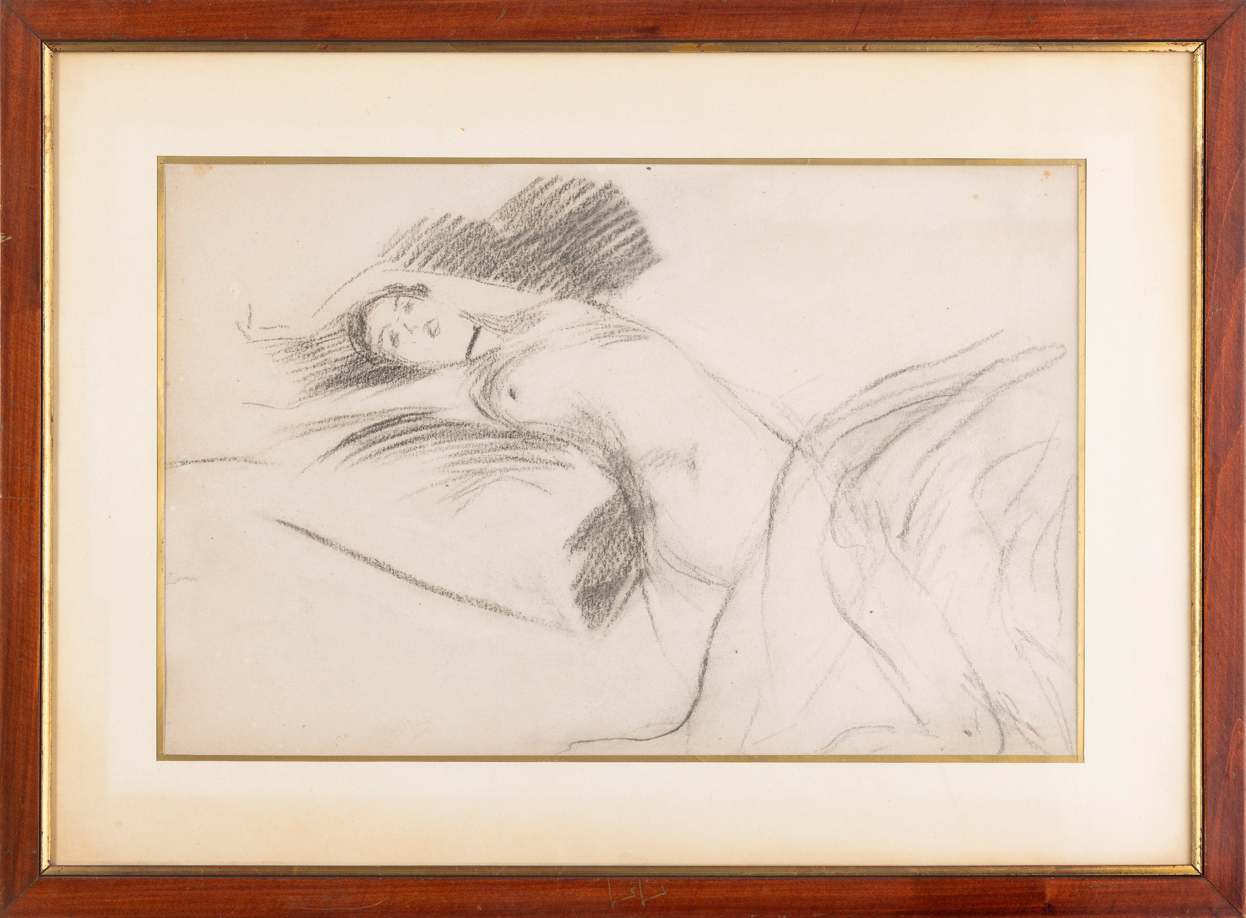 Giovanni Boldini - Donna Nuda Coricata