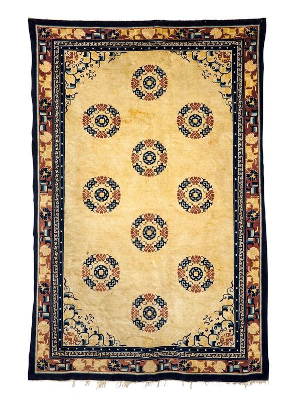 Tappeto, Cina inizio XX secolo