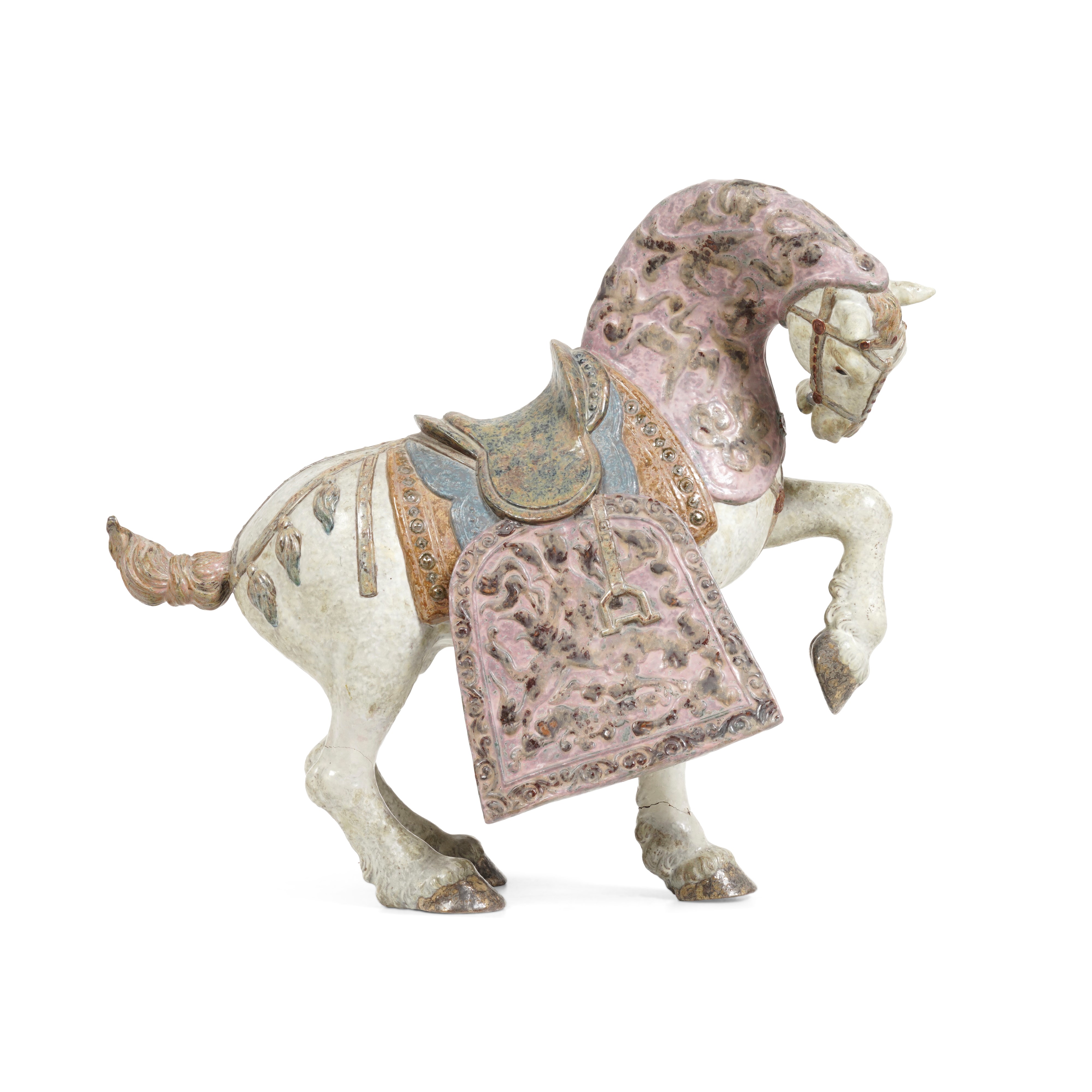 Salvador Furió, Grande figura di Cavallo orientale in porcellana