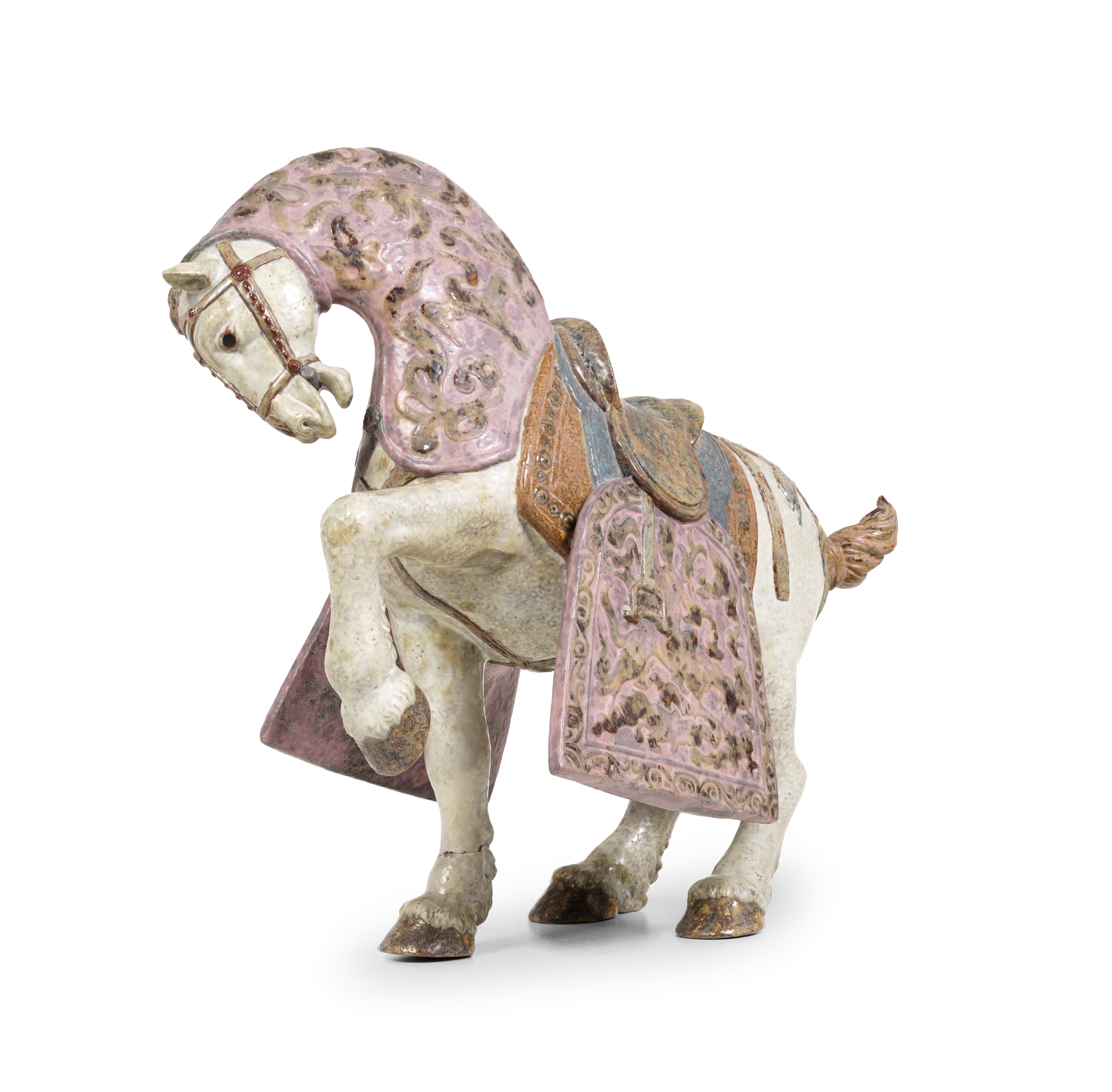 Salvador Furió, Grande figura di Cavallo orientale in porcellana