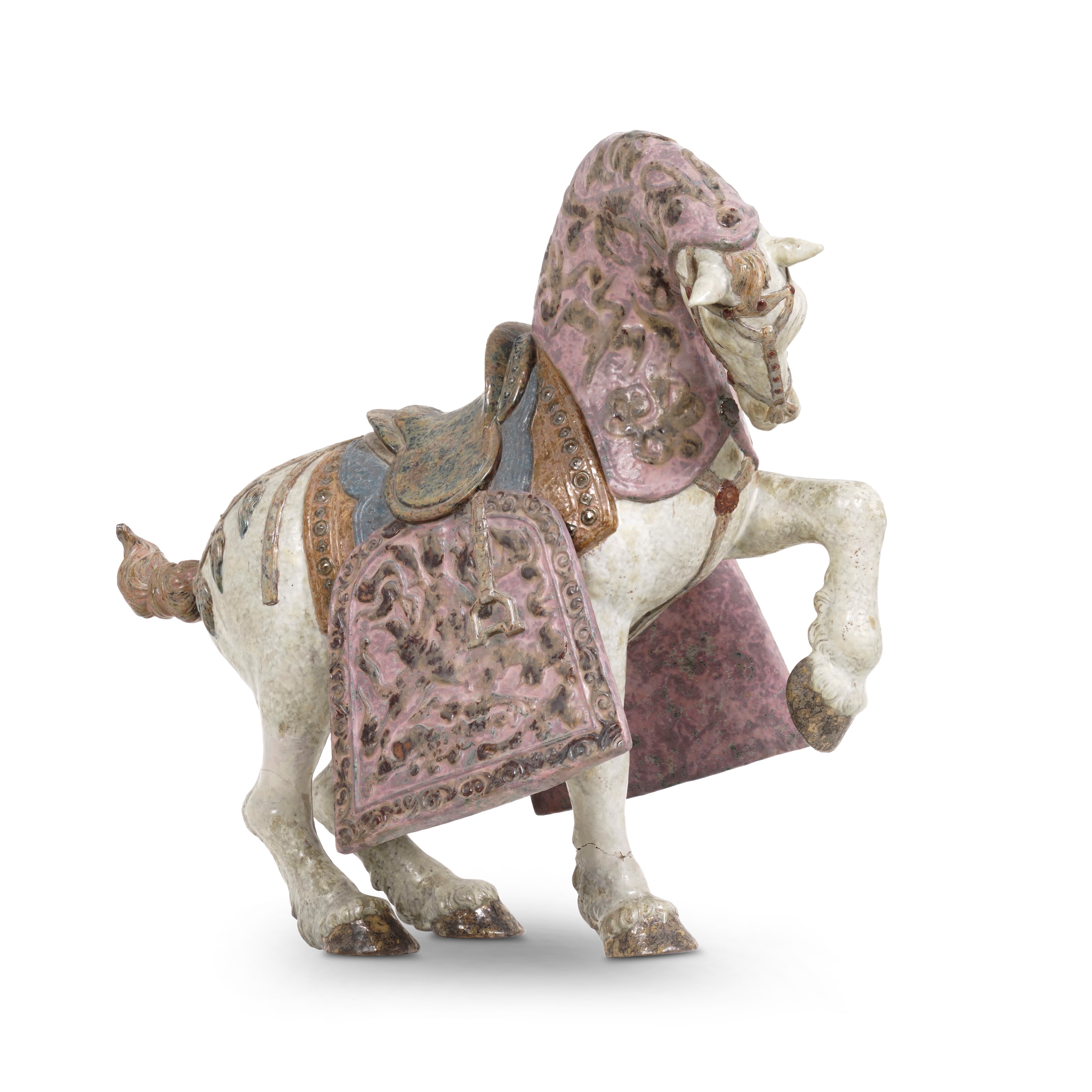 Salvador Furió, Grande figura di Cavallo orientale in porcellana