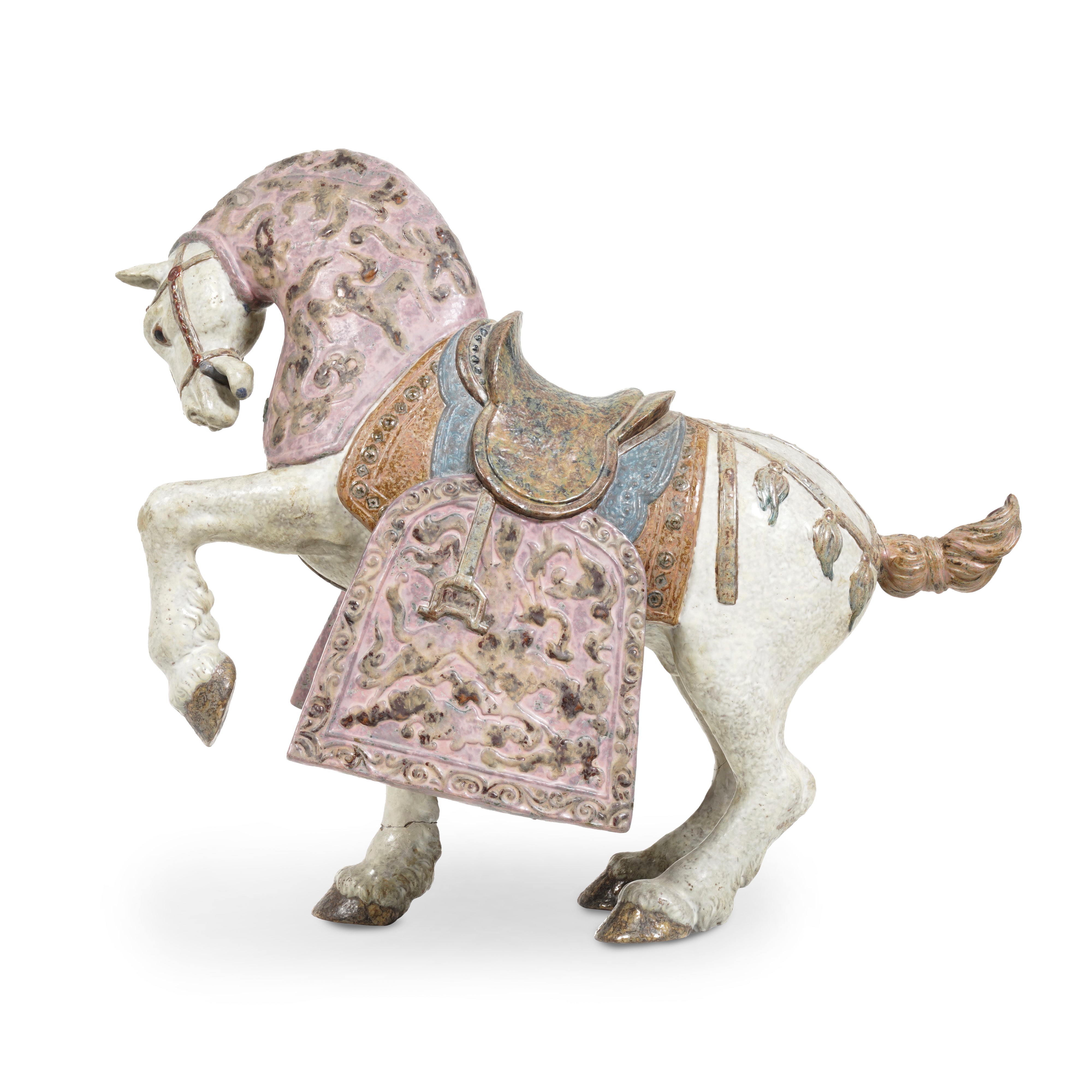 Salvador Furió, Grande figura di Cavallo orientale in porcellana