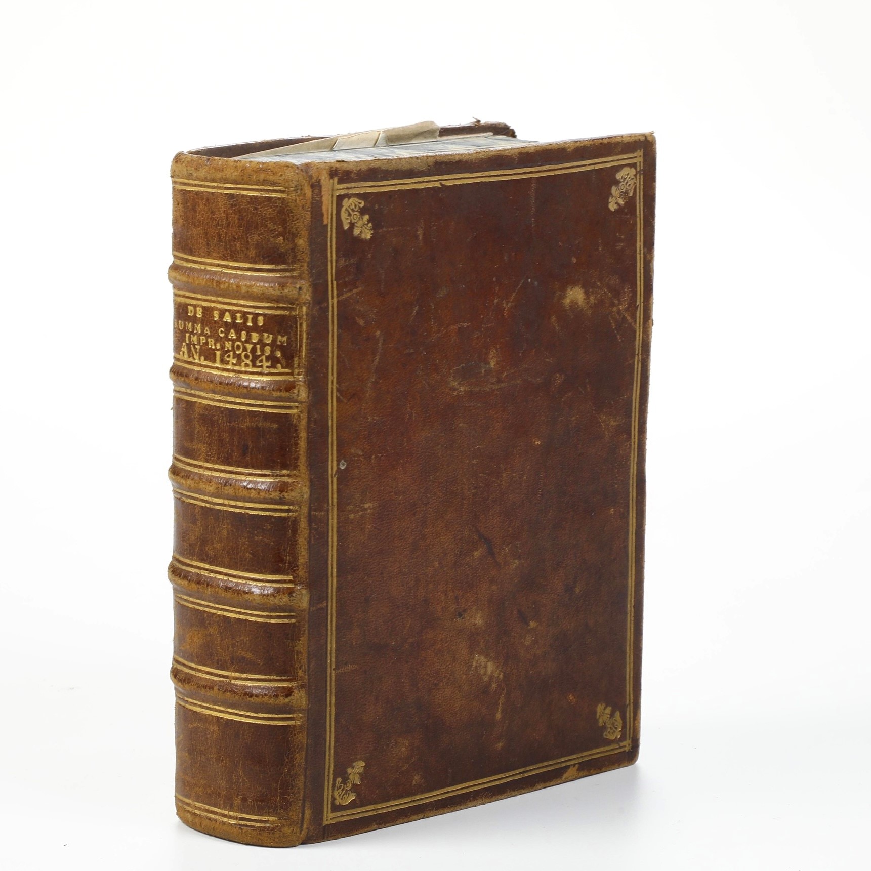 De Salis fra Battista (trovamala) (?-1496 Circa) Summa Casuum Coscientiaenovi Ligure, Nicolaus Gi...