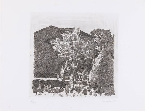 Giorgio Morandi - Poggio al mattino