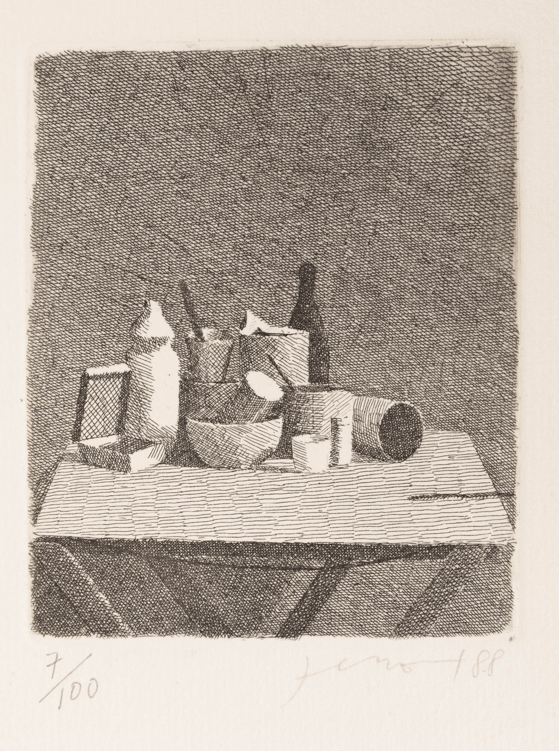 Gianfranco Ferroni - Tavolo di Artista