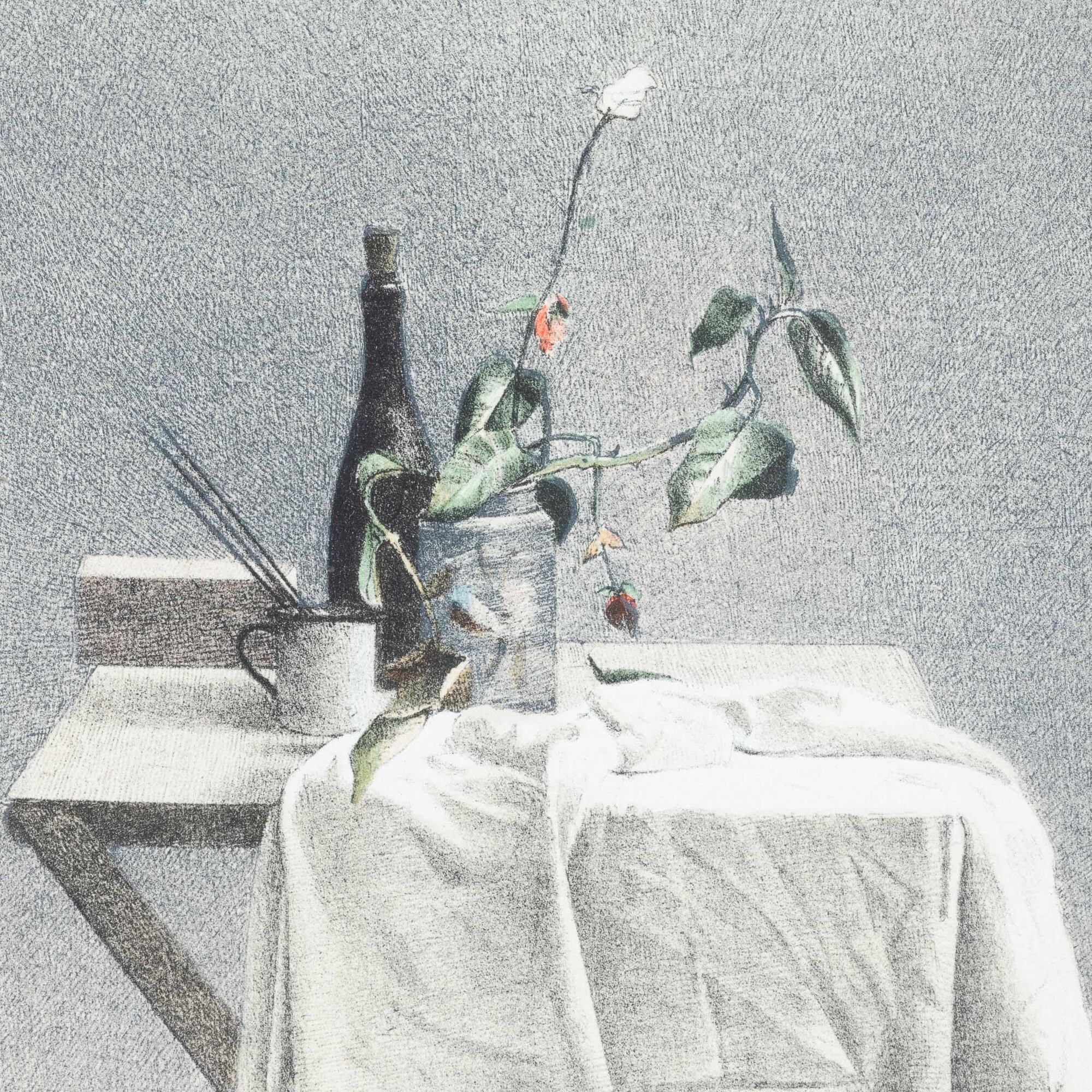 Gianfranco Ferroni - Oggetti Fiori e Panneggio