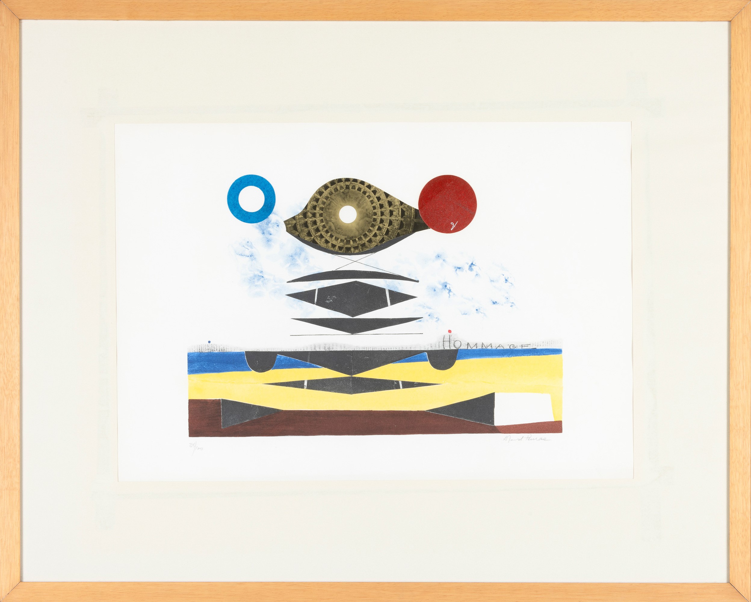 Roland Penrose - Hommage À Man Ray (dalla Logique Assassine)