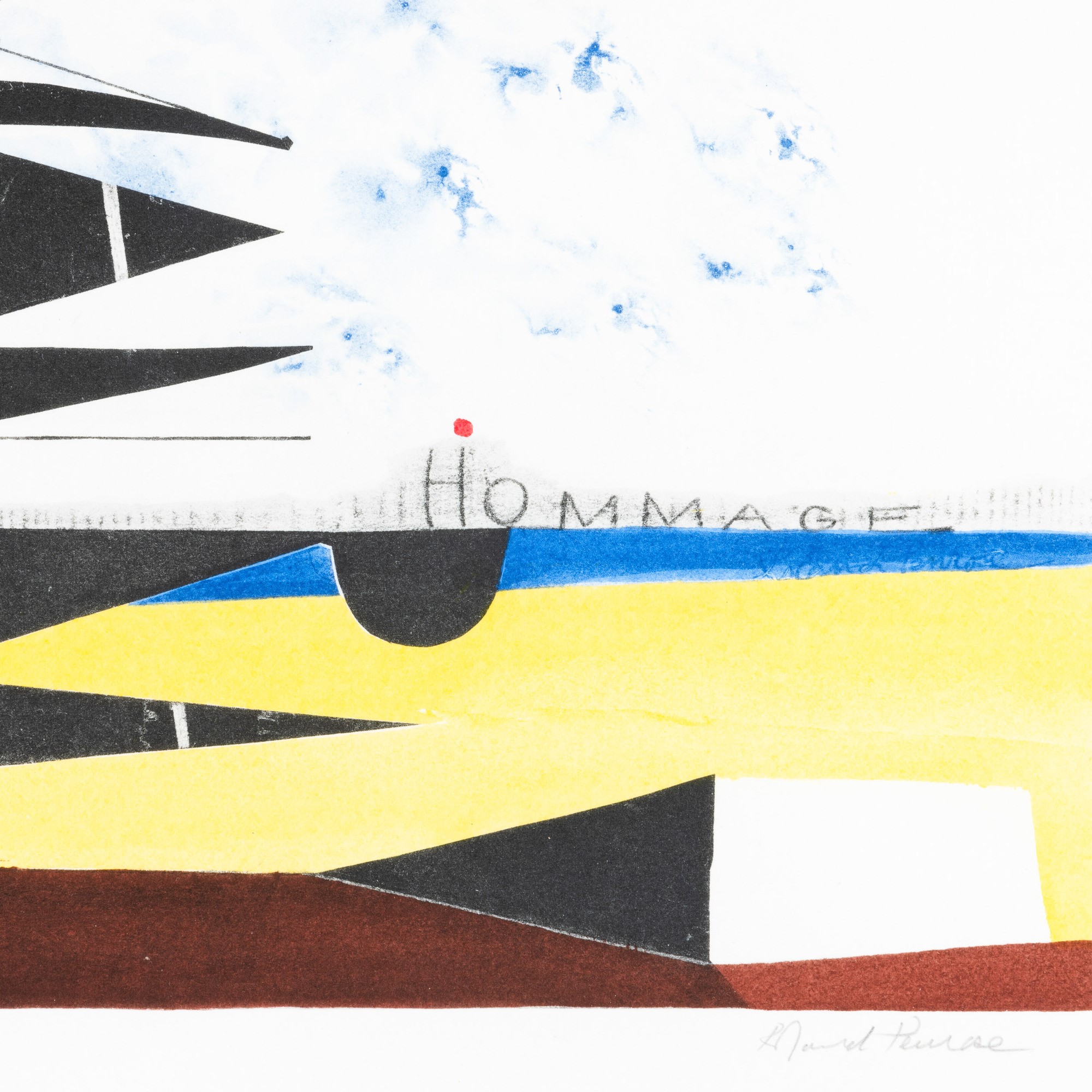 Roland Penrose - Hommage À Man Ray (dalla Logique Assassine)