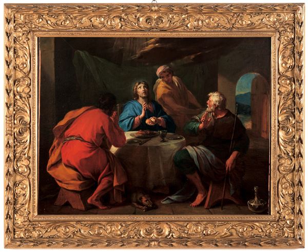 Benedetto Luti - Cena in Emmaus