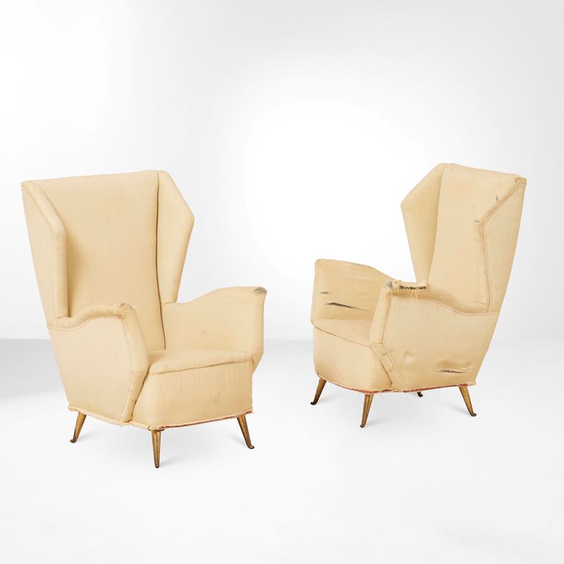 Due poltrone  - Asta Arredi del XX secolo - Cambi Casa d'Aste