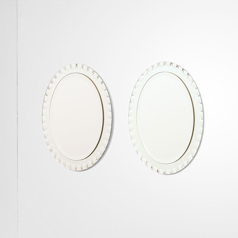 Cristal Art : Due specchi  - Asta Design - Cambi Casa d'Aste