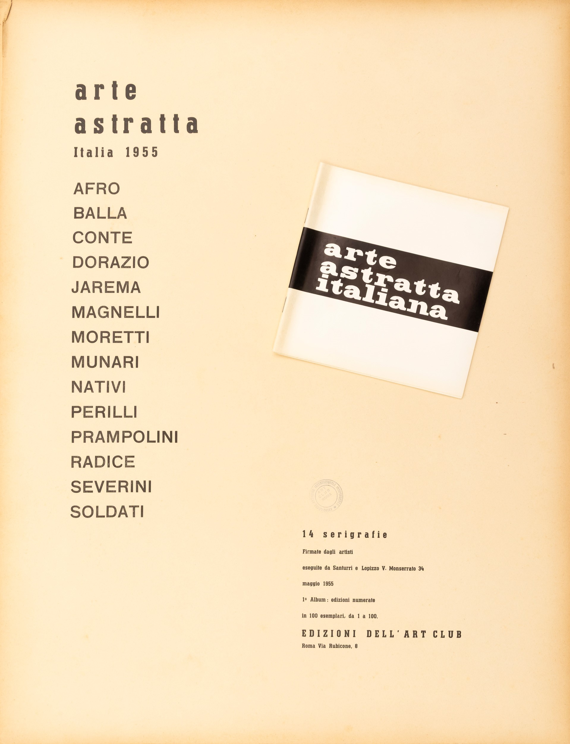 Artisti Vari - Arte Astratta Italiana