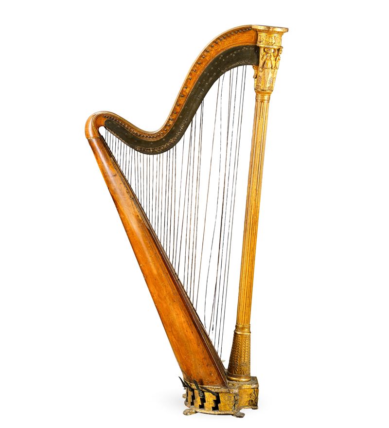 Arpa da concerto. Sébastien Erard (1752 - 1831), Londra, XIX secolo      - Asta Fine Art Selection - Cambi Casa d'Aste