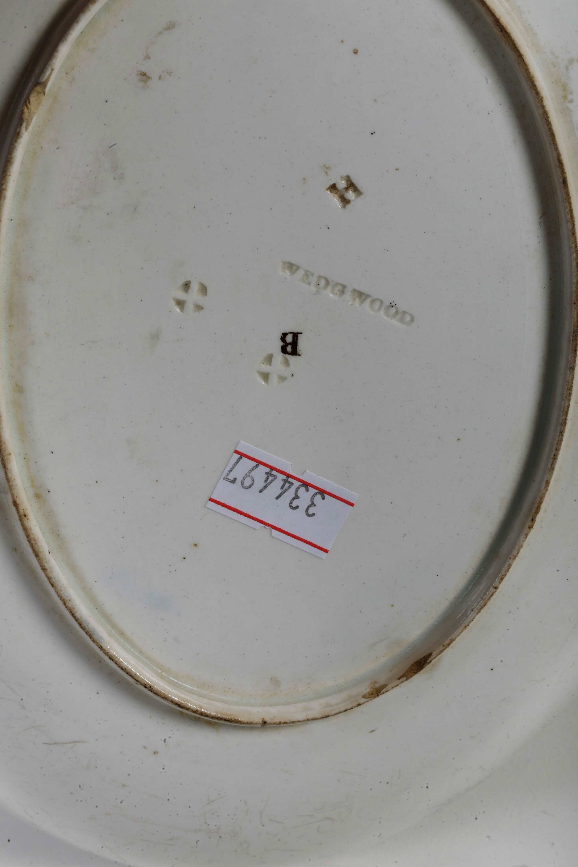 Antico Servizio da Tavola “ferrara Brown” Inghilterra, Manifattura di Wedgwood, Ultimo Quarto del...