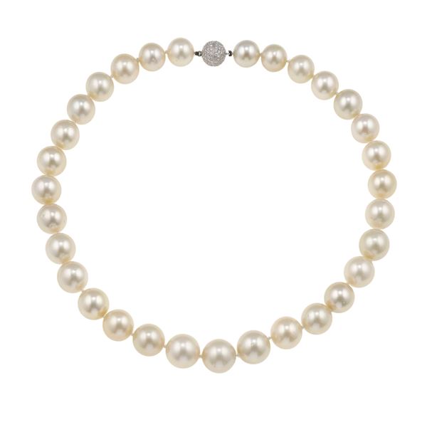 Girocollo con perle Australia