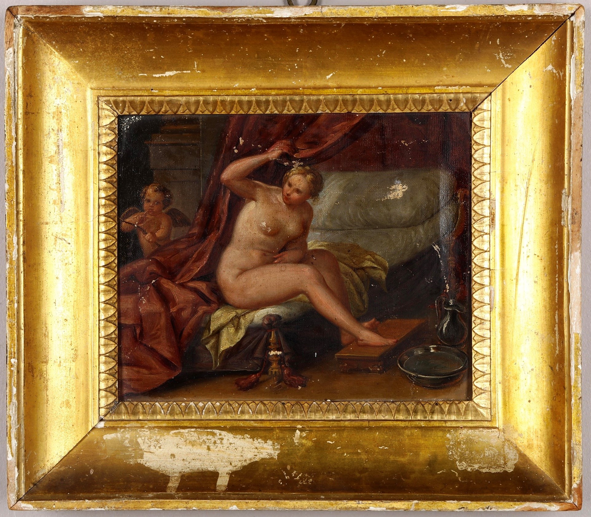 Scuola del XVIII-XIX Secolo Venere e Amore