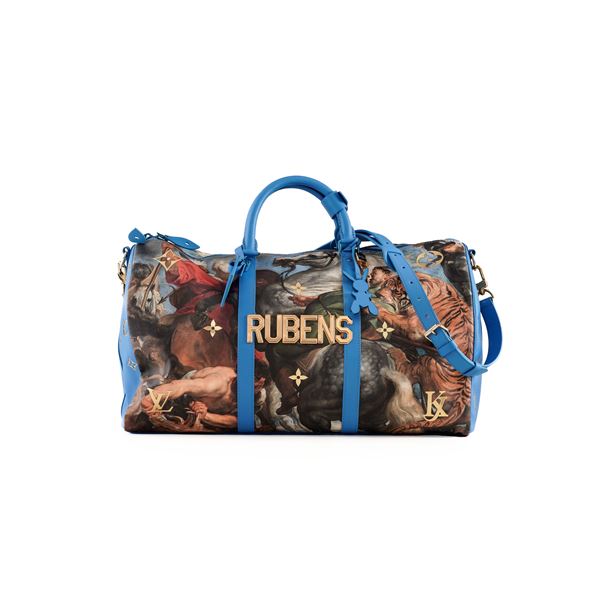Louis Vuitton, Borsa Keepall Rubens by Jeff Koons