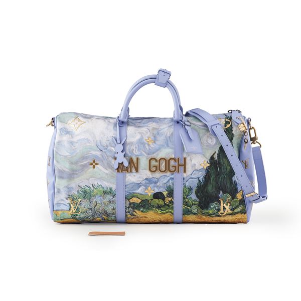 Louis Vuitton, Borsa Keepall Van Gogh by Jeff Koons