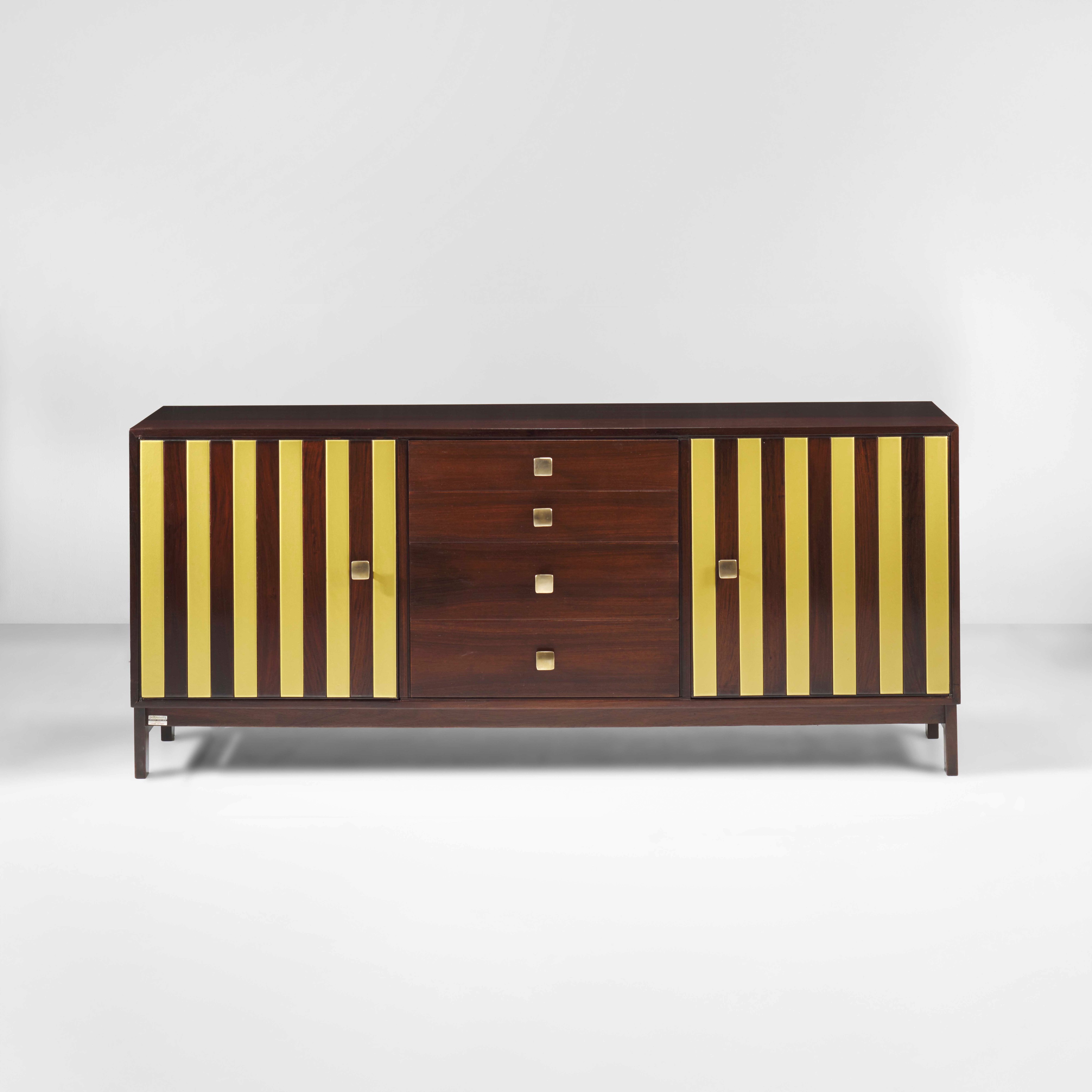 Ettore Sottsass - Mobile Contenitore Mod. Ms 180 con Modulo Libreria.