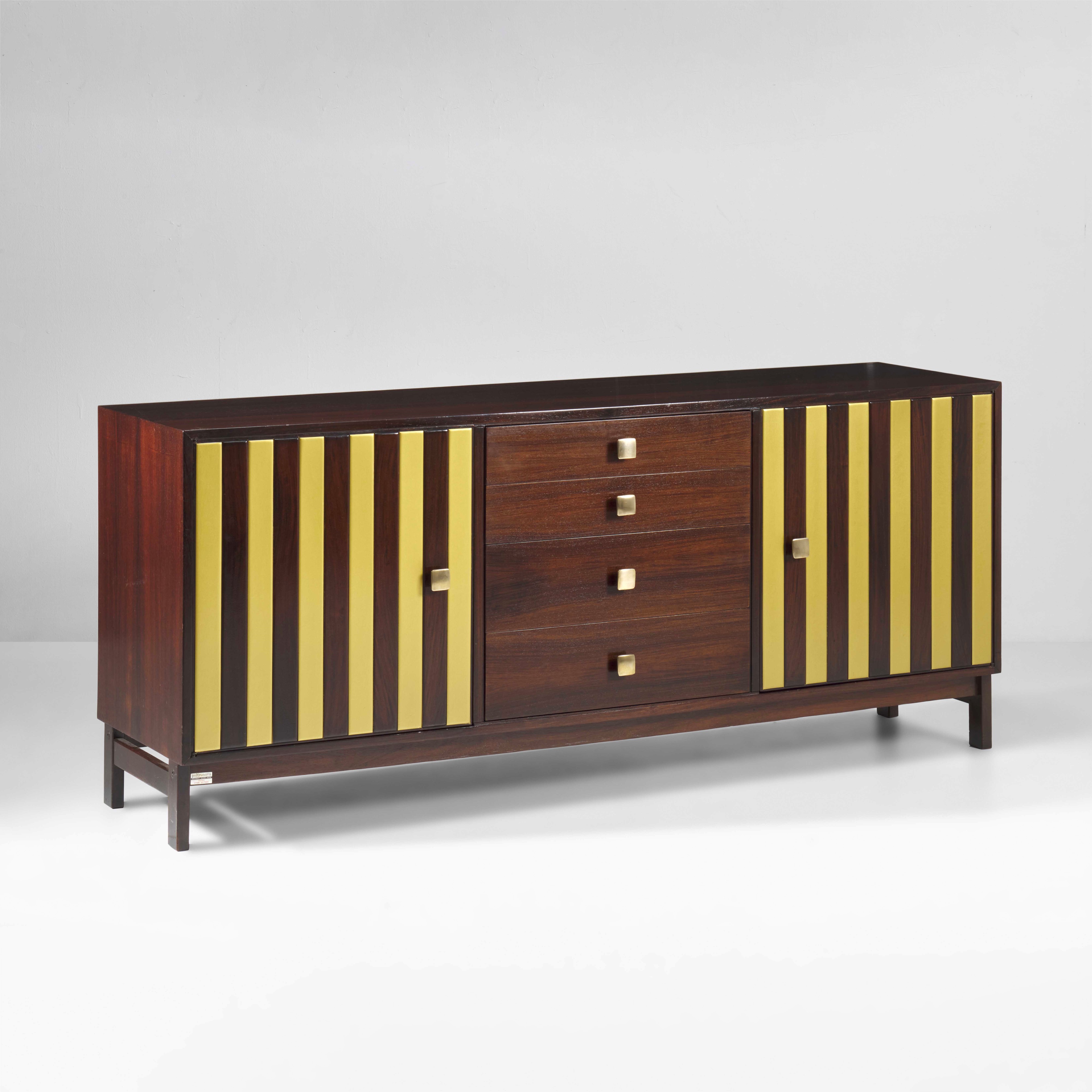 Ettore Sottsass - Mobile Contenitore Mod. Ms 180 con Modulo Libreria.