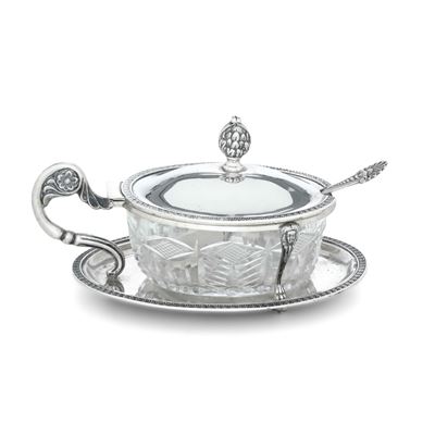Formaggiera, argenteria italiana del XX secolo