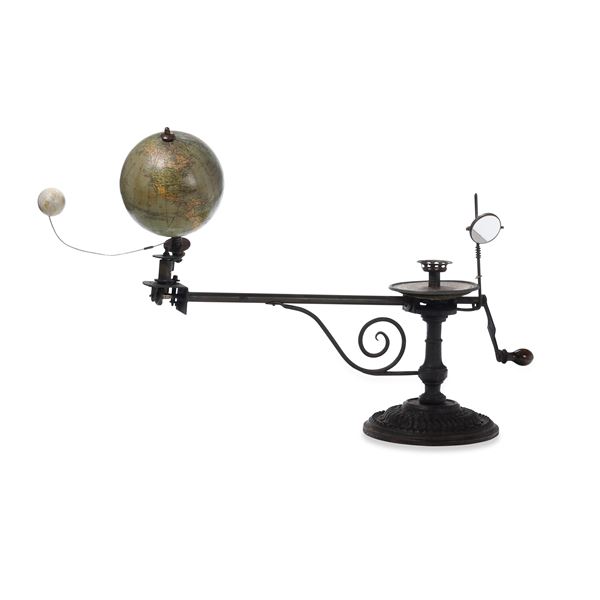 Planetario o Tellurio, fine XIX secolo