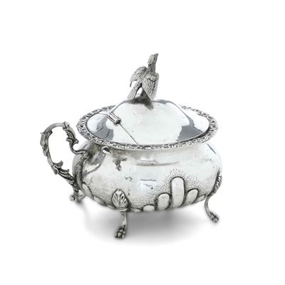 Formaggiera, argento fuso e sagomato (prima metà del XX secolo)