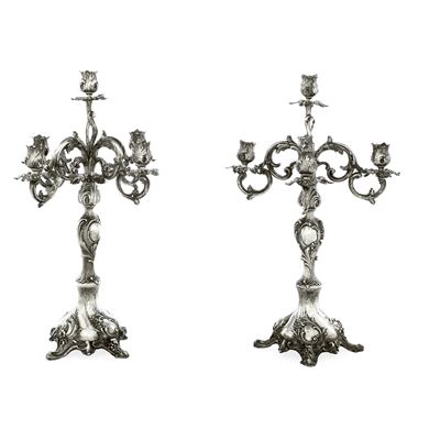 Germania, Inizi del XX Secolo Coppia di Candelabri