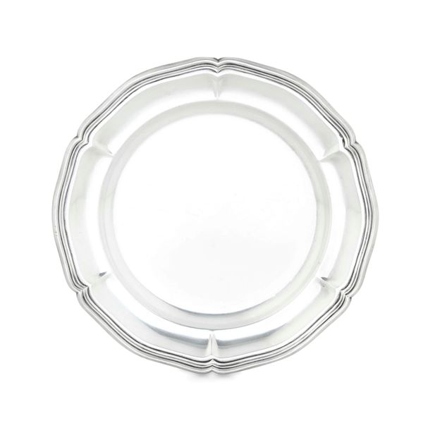 Piatto. Argenteria italiana della prima metà del XX secolo