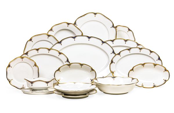 Servizio da tavola Germania, Manifattura di Waldenburg (Sassonia), inizio del XX secolo 