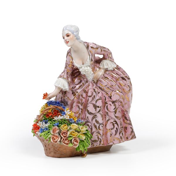 Figurina. Milano, Manifattura Fabris, circa metà del XX secolo.