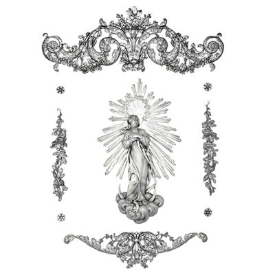 Genova, Inizi del XIX Secolo, Marchi di Occupazione Francese in Uso dal 1805 al 1808 Finimenti pe...