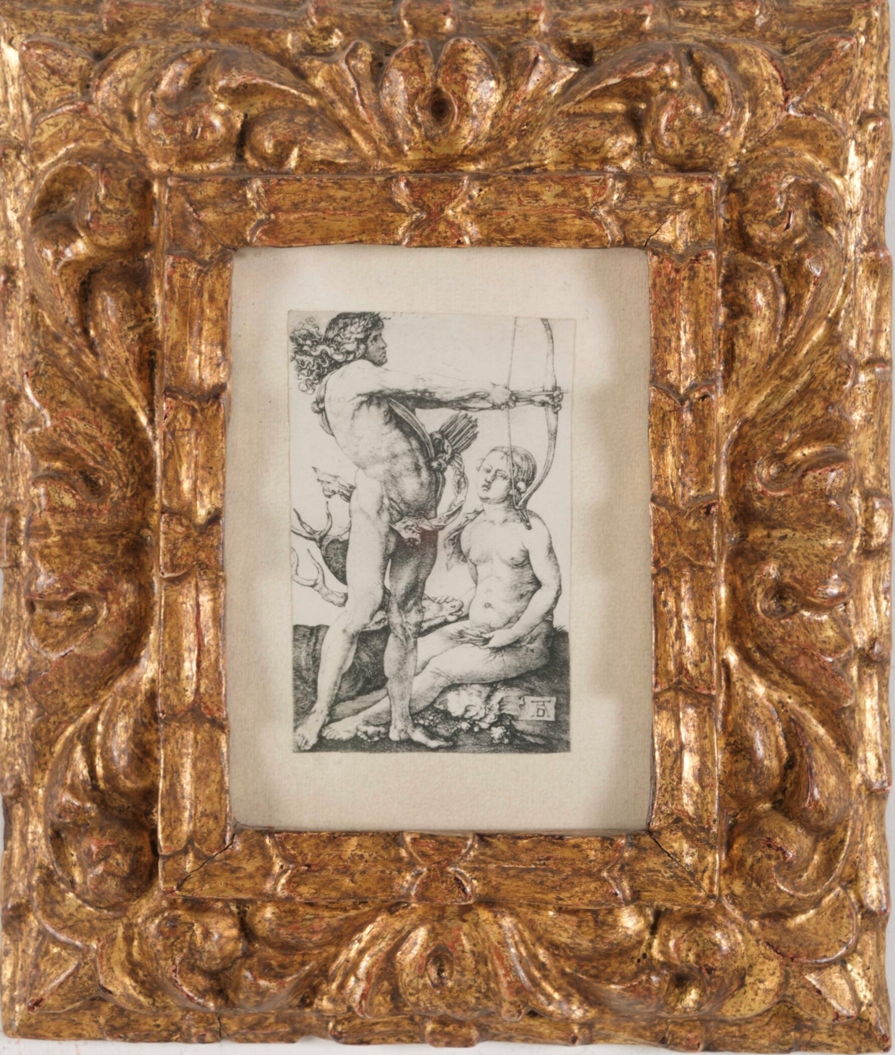 Durer Albrecht (1471-1528) Apollo e Diana, 1503-1504 (probabile Riproduzione del Secolo XIX-XX