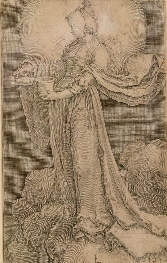 Di Leida Luca (1494-1533) La Maddalena sulle nubi, detta anche la “Pandora”, 1518