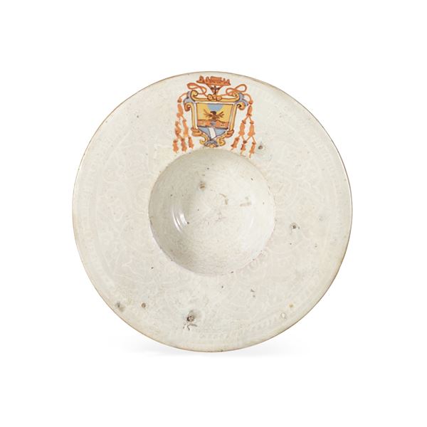 Piatto Officina marchigiana, metà del XVI secolo 