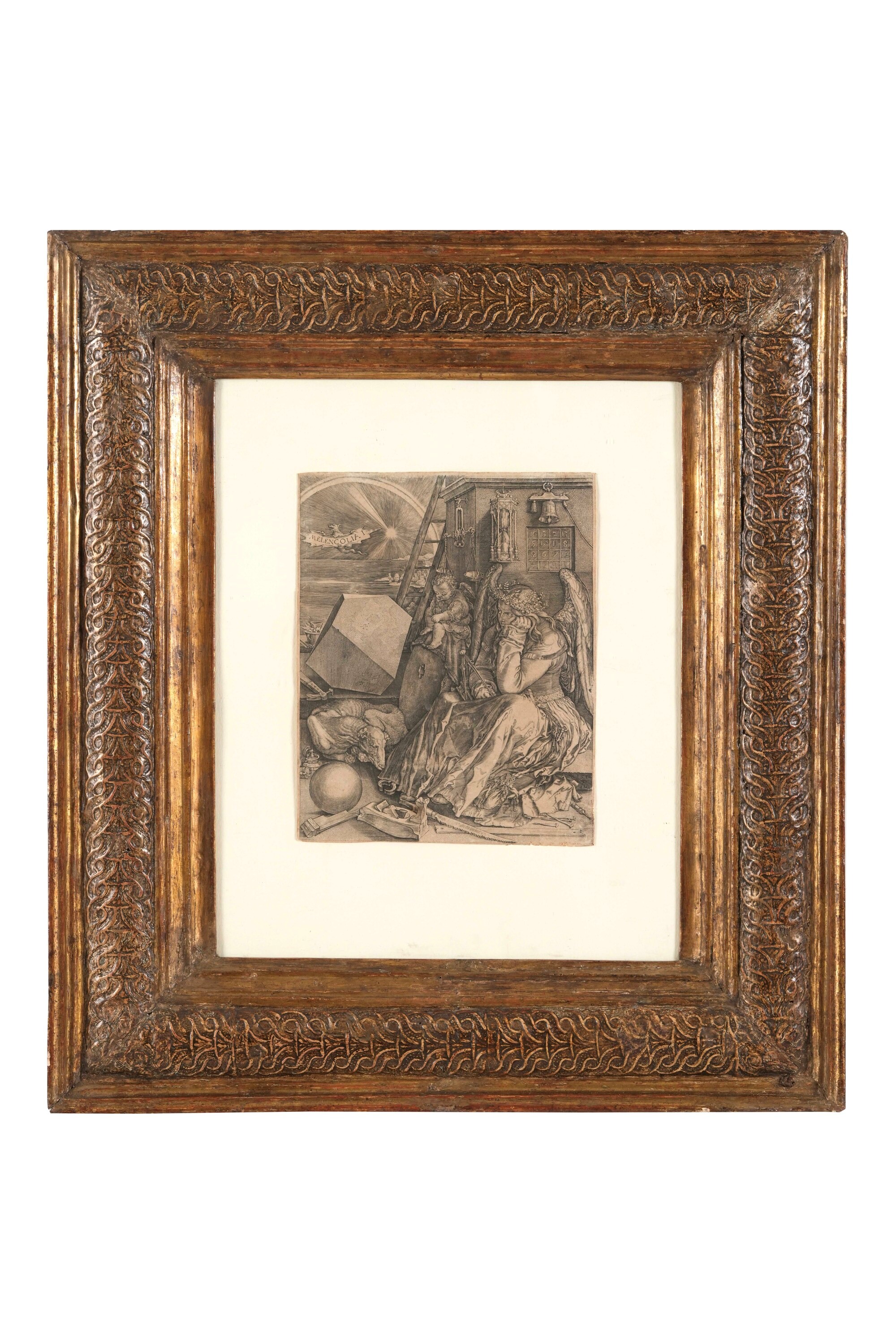 Wierix Hieronymus (1519-1619), da Albrecht Durer Melancholia