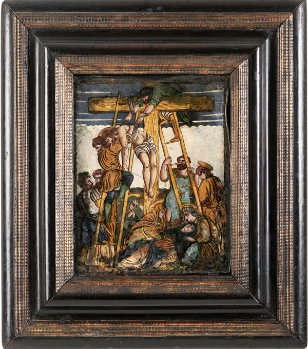 Scuola veneta del XVII secolo Deposizione di Cristo