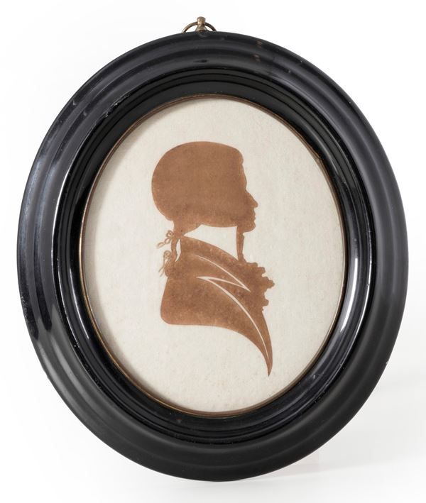Anonimo, XIX Secolo Silhouette