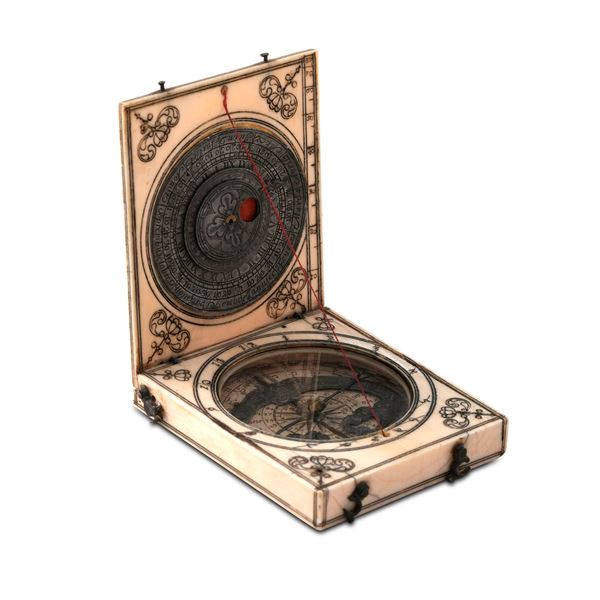 Orologio solare dittico. XVII secolo