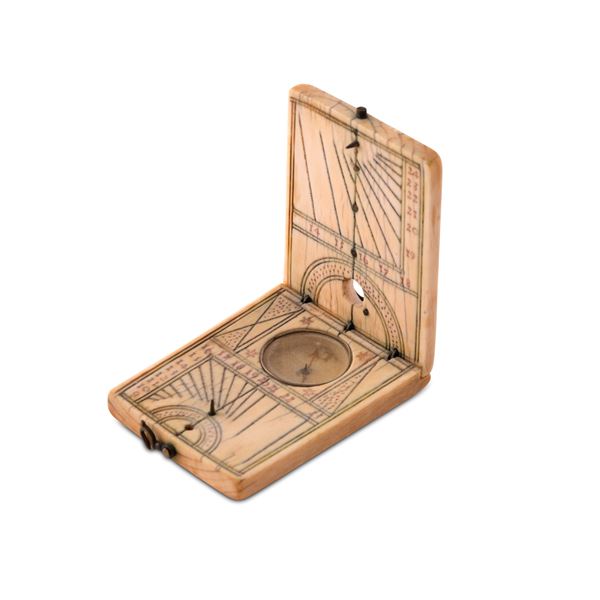 Orologio solare dittico. XVIII secolo