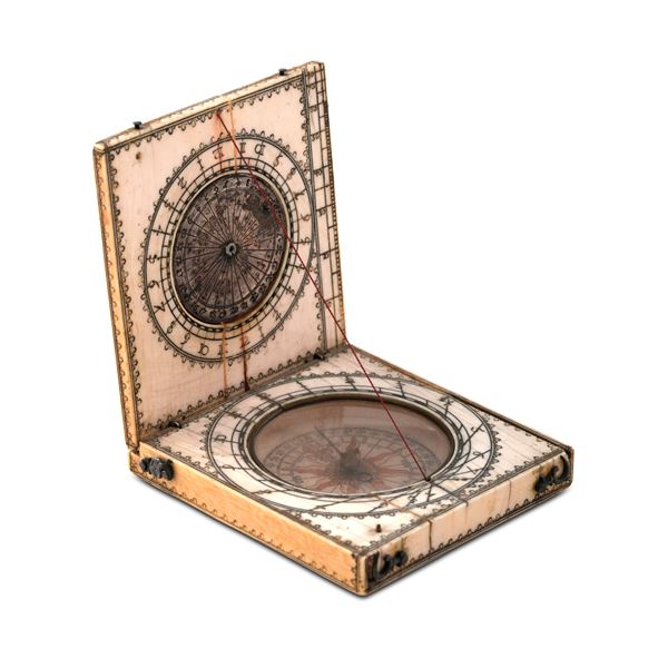 Orologio solare dittico. XVII secolo